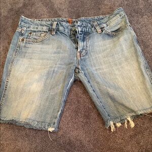 7 for All Mankind A Line Cutoff Shorts